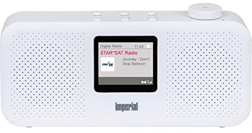 Imperial DABMAN 16 Tischradio DAB+, UKW AUX Weckfunktion Weiß