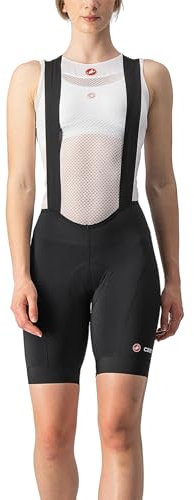 CASTELLI Endurance W Bibshort – Pantaloncini con Bretelle da Ciclismo Donna, Comfort e Prestazioni di Alto Livello
