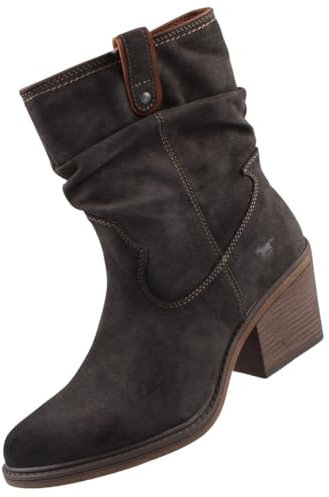 MUSTANG Damen Stiefel Grau, Schuhgröße:EUR 38