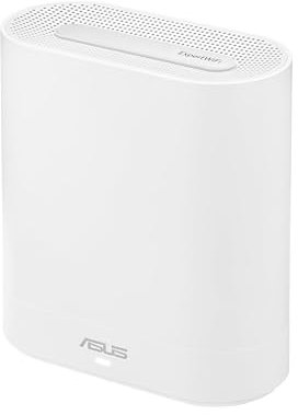 ASUS ExpertWiFi EBM68 (AX7800) 1 Pack, Sistema WiFi Mesh de Tres Bandas, optimo para Negocios, 5 SSID y VLAN, Portal de Invitados, Puerto de 2,5 Gbps, Seguridad de Red de Nivel Comercial, Blanco