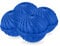 Relaxdays Waschball, 4er Set, Waschkugel für Waschmaschine, ökologisch, hautfreundlich, Waschen ohne Waschmittel, blau