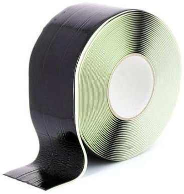 doitBau PE-Butyl Klebeband 80mm x 10m hochdehnfähig Dichtband Dampfsperre Reparaturband Abdichtungsband Butylband