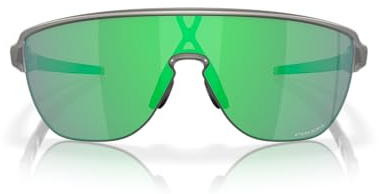 Oakley Herren Oo9248 Corridor Rechteckige Sonnenbrille, Mattgraue Tinte/Prizm Jade
