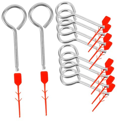 Hemobllo 10stücke Teiliges Feuerlöscher Sicherungsstifte Ersatzschlösser Für Brandschutzgeräte Robuste Sicherheitsverschlüsse Für Zuhause Und Auto Praktische Notfallausrüstung Für