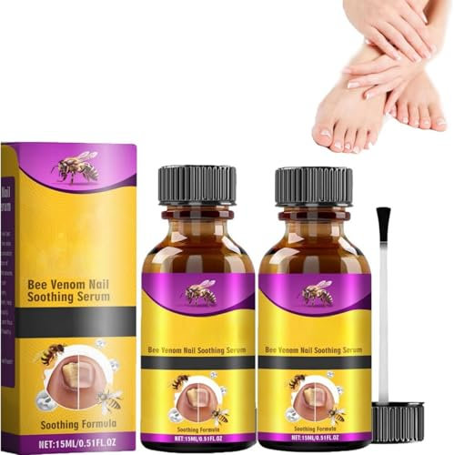 2PCS B-ee V-Enom Nail Soothing Serum,B-ee V-Enom Nail Treatment Serum,Nail Growth Serum,Nail Growth Treatment,B-ee V-Enom Nail Serum -Natural B-ee V-Enom Toe Nail Treatment Serum,B-ee V-enom Serum