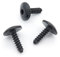 VVO Fasteners- Schwarz Metall-schrauben. Radhausschale vorne und Schutzblech. Kompatibel mit einigen Audi A3, A1, A4, TT, Q7, A6, A8, (Packung mit 10 Clips)