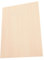 EXCEART Blätter Schneidebrett Aus Holz Sperrholzrohling Unfertige Sperrholzplatte Holzbretter Baumaterial Bastelholzplatte Plankenbrett Gravurrohlinge Diy-architekturmodelle Beige Linde