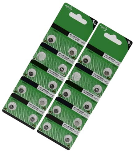 20pcs/10Pcs AG1/621/364 Watch Battery Button Coin Cell AG1 LR621H Button Batteries for Watches Toy, Power Supply
