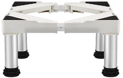 TYJZKJWQ Mini Untergestell für Kühlschrank Sockel für Geschirrspüler Höhe 24-26cm Desinfektionsschrank Standfuß Maschinen Sockel Klimaanlage Base Bracket Verstellbare 47-70cm