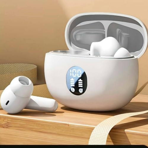 ANNILA Wireless Earbuds, Headphones with HD Mic Bluetooth 5.4 Headphones, Stereo Noise Cancelling Earbud, Wireless Earphones, IP7 Waterproof for Sports Running