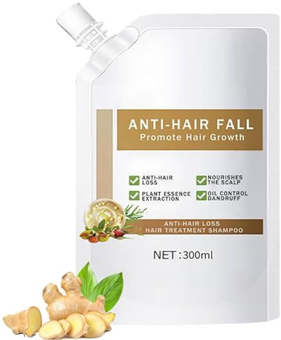 Remimpi Anti-Hair Loss Shampoo Conditioner Set,Ginseng Ginger Hair Growth Shampoo,Anti-Hair Fall Promote Hair Growth Shampoo for All Hair Types
