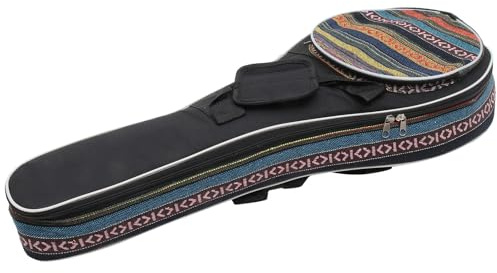 Thickened Pouch Storage Oxford Cloth Mandolin Bag Portable | Fashion Simple Design, Lightweight Easy to Clean, Protective Carry Option for Mandolin Use Color