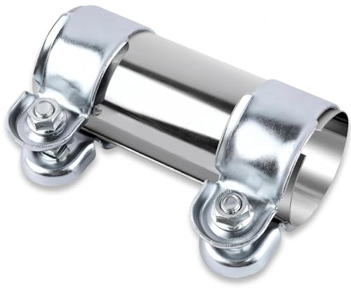 HUANR Manchon Echappement, 45 x 125 mm Usage Général Collier