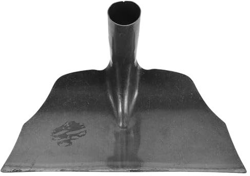 Acier au Manganèse Pelle Multifonction de Nettoyage | Grattoir de Jardin, Pelles Crottin Chevaux, Outil de Nettoyage, Utilisation pour Enclos Bovins, Argenté