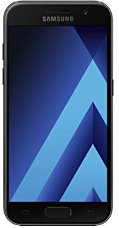 Samsung Galaxy A3 2017 Smartphone, Nero, 16GB espandibili, [Versione Italiana]