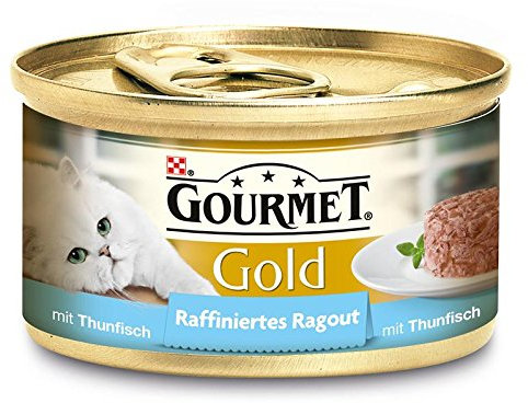 Gourmet Gold Raff. Ragout m.Thunfisch 12x85g Katzenfutter