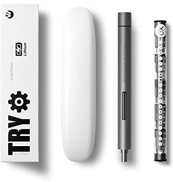 Wowstick Try Tournevis électrique 20 en 1 pour téléphone intelligent, appareil photo, drone RC, réparation d'ordinateurs portables