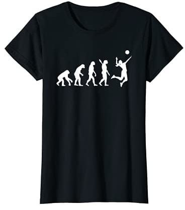 Volleyball Evolution Frauen Beach Volleyball Spielerin T-Shirt