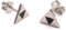 Loveyourdiamonds Geek Gaming Ohrstecker aus 925 Sterling Silber Dreieck Ohrringe