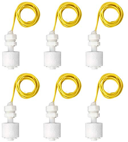 QWORK Interruttore a galleggiante verticale , 6 pezzi