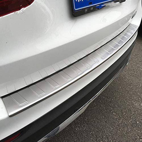 Stoßstangenschutz für GLC Klasse X253 C253 2016 2017 2018 2019 2020 Ladekantenschutz Edelstahl Auto Zubehör Farbe Silber Chrom