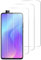 QUITECO Panzer Schutz Glas für Xiaomi Mi 9T / Mi 9T Pro/Redmi K20 / Redmi K20 Pro [3 Stück] Schutzfolie Glas Display Panzerfolie Schutzglas