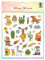 Ursus 59540004F - Glitzer-Sticker Fun IV, 4 Stickerbögen mit 156 selbstklebenden Aufklebern in verschiedenen Motiven, ca. 0,8-5,7 cm groß, teilweise folienveredelt oder beglittert, bunt