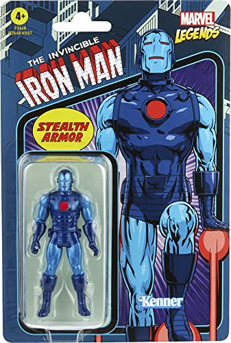 Marvel Legends RETRO Marvel Comics Iron Man (Stealth Armor) #21 3.75 Action Figure