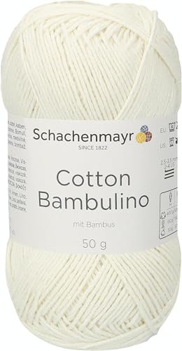 Schachenmayr Cotton Bambulino, 50G Natur Handstrickgarne