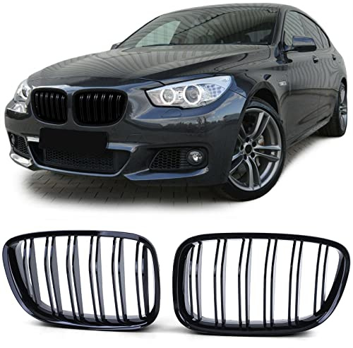 Sport Kühlergrill Doppelsteg Performance Glanz passend für BMW 5er GT F07
