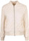 Urban Classics Women's Ladies Diamond Quilt Nylon Jacket Jacke, whitesand, 3XL