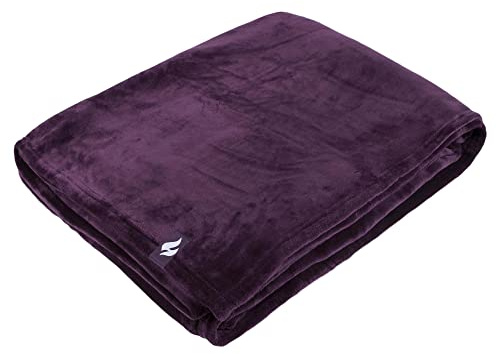 HEAT HOLDERS Winter Decke Fleece für Sofa Extra Weich Flauschig Fleecedecke | Größe:180 x 200 cm (270 x 240 cm, Glühwein)