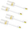 NECABLES 4Pack Phone Cord Detangler for Landline Telephone Cord Detangler Handset Cord Detangler Swivel Cord RJ9 4P4C Male to Female for Desk Phone White