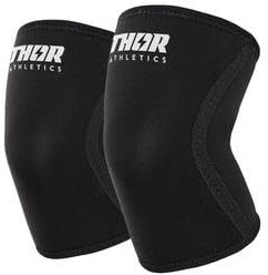 Thor Athletics Kniebandagen, Kniestütze für Gewichtheben, Powerlifting, Bodybuilding, Crossfit, Fitness, Knee Sleeve aus 7mm Neopren (M)
