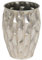 BigBuy Garden Pflanztopf Silber Eisen 30 x 30 x 44,5 cm