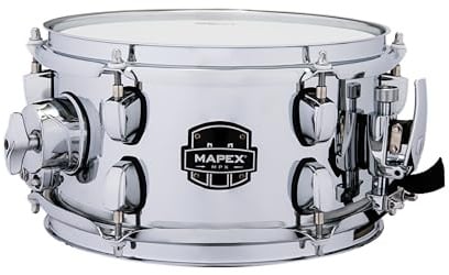 Mapex MPX Steel Shell Side Snare Drum 25.4 cm X 14.0 cm Chrome