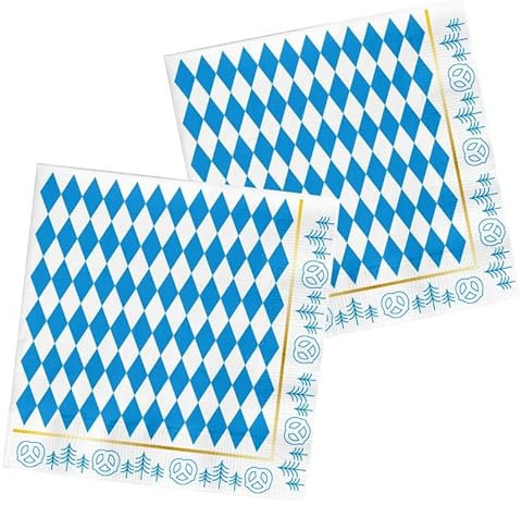 Deitert Servietten Bayern 33x33cm - 20 STK.