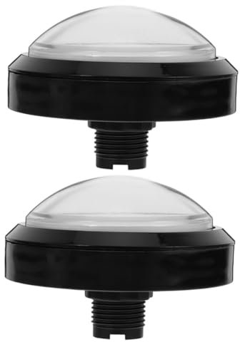 Abaodam Push Button Switch with Self-reset Nut Button for Game Pet Training and Educational Activities