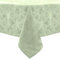 Romanstile Tischdecke abwaschbar 140 x 240 cm Grün Frühling Ostern rechteckig Luxuriös Blätter Damast Muster wasserabweisend Tischtuch Table Cloth für Geburtstag,Ostern,Spring,Outdoor,Garten,Balkon