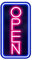 Letrero abierto de neón ajustable brillo LED neón signo abierto 5 V lámpara de neón cartel decoración para tienda de pasteles de bar