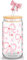 500ml Bow Glasbecher mit Deckel und Strohhalm, Rosa Fliege Pink Stuff Geschenk Für Beste Freundin, Glas mit Bow Aesthetic Stuff Clean Girl für Kaffee, Cocktails und Mehr (Rosa)
