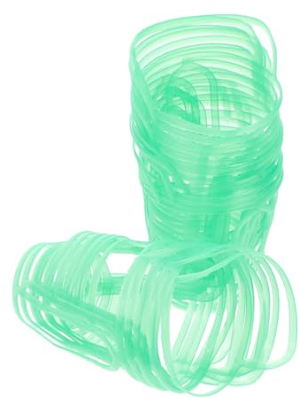 Grün, Infusionsnetz aus Kunststoff, für Tropfflaschen, 20 Stück | Wiederverwendbar, Leicht mit Netzdesign, für Klinik, Zuhause und Pflegekräfte