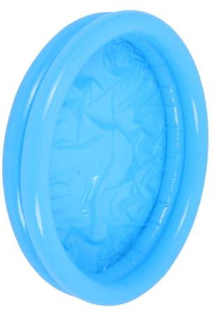 ifundom Piscine Gonflable pour Garçon Et Filles Fond Souple – Petite Piscine Ronde en PVC – Jeu D’Eau Extérieur pour Bébés Et Tout-Petits – Pliable, Portable Et Multifonctionnelle pour Été Et Jardin
