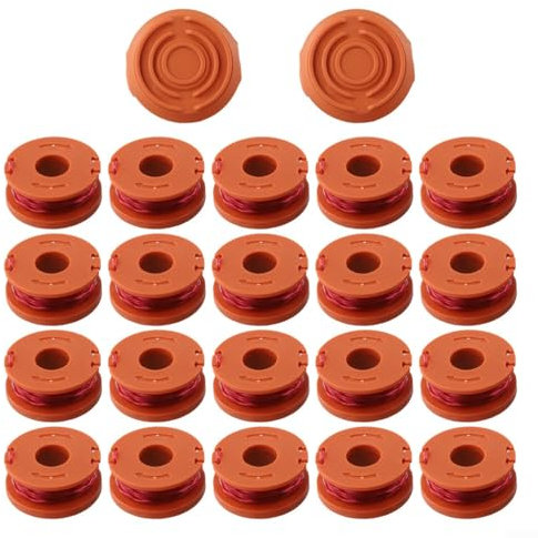 Set di 20 bobine di filo per decespugliatore Worx WA0010/WG154/WG163/WG180