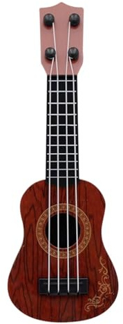Ukulele Klassische Saiteninstrumente Für Anfänger Mini Ukulele Üben(Brown)