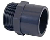 Embout fileté PVC Pression (à Visser 2'' - dia.50 Int et dia. 63 Ext)