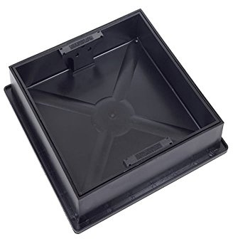 Clark Drain Square to Round Recessed Cover and Frame CD300SR