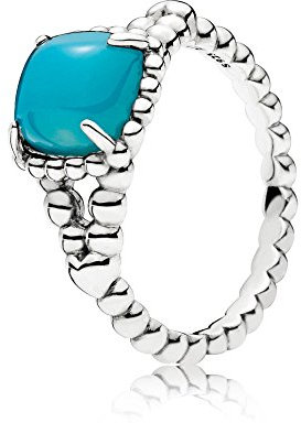 Pandora Damen-Solitärring 925 Sterlingsilber mit Ringgröße 50 (15.9) 197188NSC-50