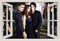 Unified Distribution The Vampire Diaries - Wandtattoo mit 3D Effekt, Aufkleber für Wände und Türen Größe: 92x61 cm, Stil: Fenster