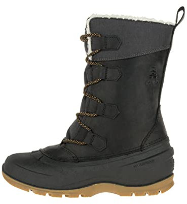 Kamik Snowgem, Stivali da Neve Donna, Nero (Black Blk), 38 EU